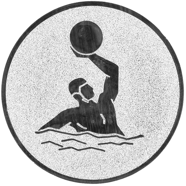 Sportafbeelding ø50 mm waterpolo A2-016