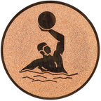 Sportafbeelding ø50 mm waterpolo A2-016