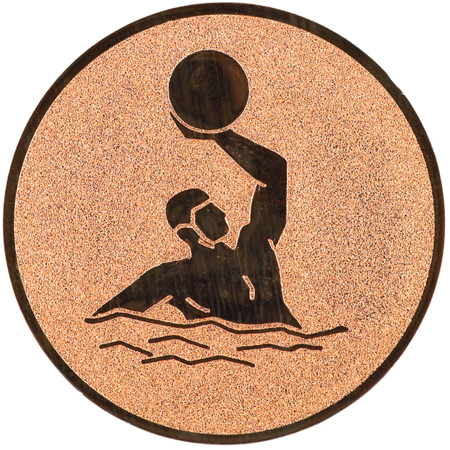 Sportafbeelding ø50 mm waterpolo A2-016