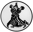 Sportafbeelding ø50 mm dansen A2-030