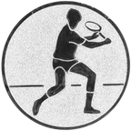 Sportafbeelding ø50 mm tennis A2-031