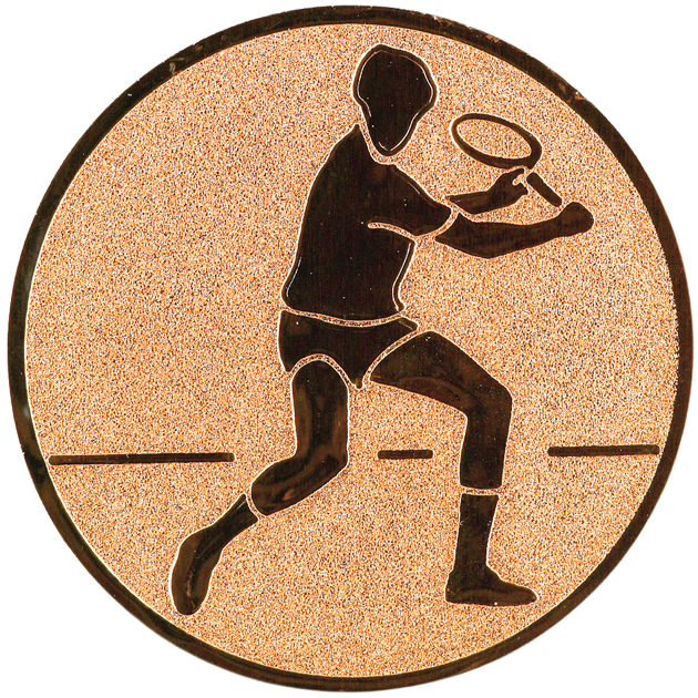 Sportafbeelding ø50 mm tennis A2-031