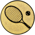 Sportafbeelding ø50 mm tennis A2-033