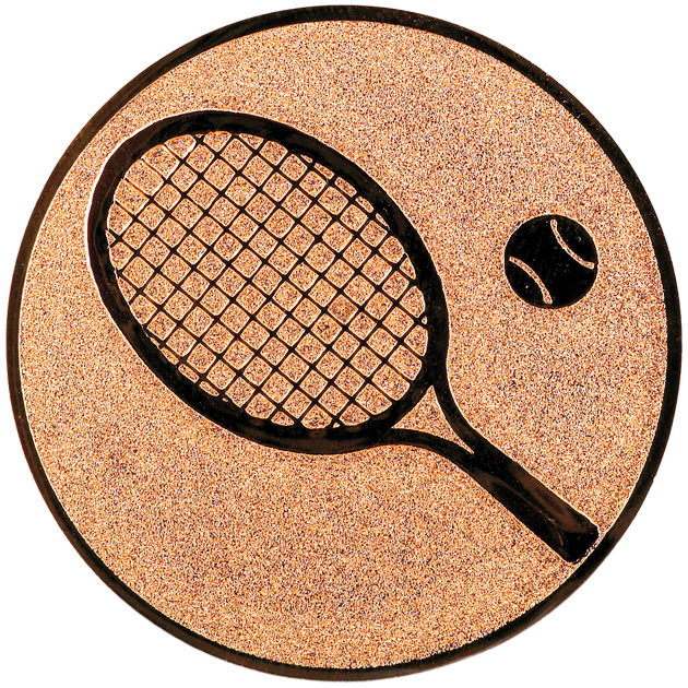 Sportafbeelding ø50 mm tennis A2-033