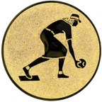 Sportafbeelding ø50 mm koersbal A2-038