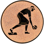 Sportafbeelding ø50 mm koersbal A2-038