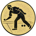 Sportafbeelding ø50 mm boule lionais A2-040