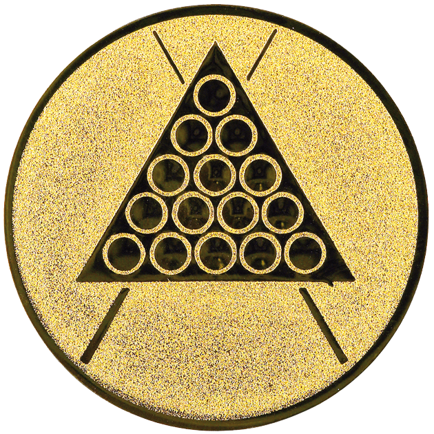 Sportafbeelding ø50 mm snooker A2-056