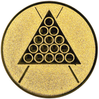 Sportafbeelding ø50 mm snooker A2-056