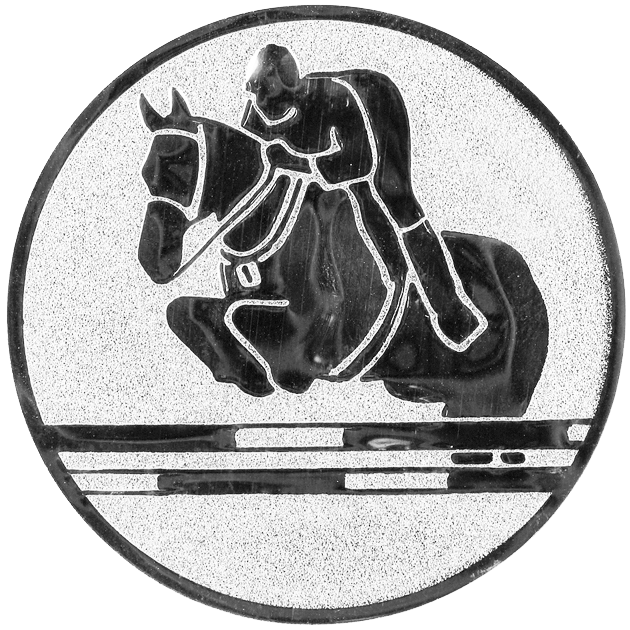 Sportafbeelding ø50 mm paard springen A2-066