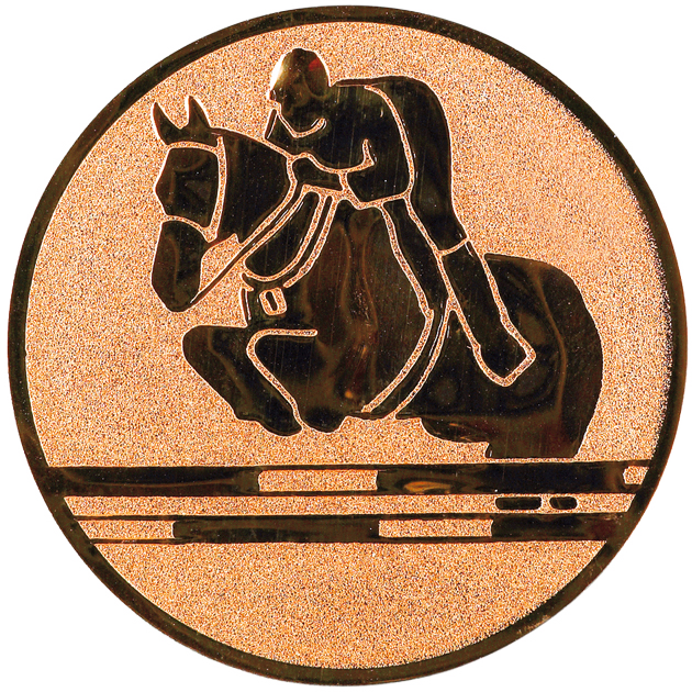 Sportafbeelding ø50 mm paard springen A2-066