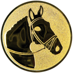 Sportafbeelding ø50 mm paard A2-067