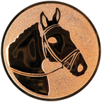 Sportafbeelding ø50 mm paard A2-067