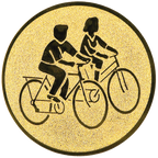 Sportafbeelding ø50 mm fietsen A2-072
