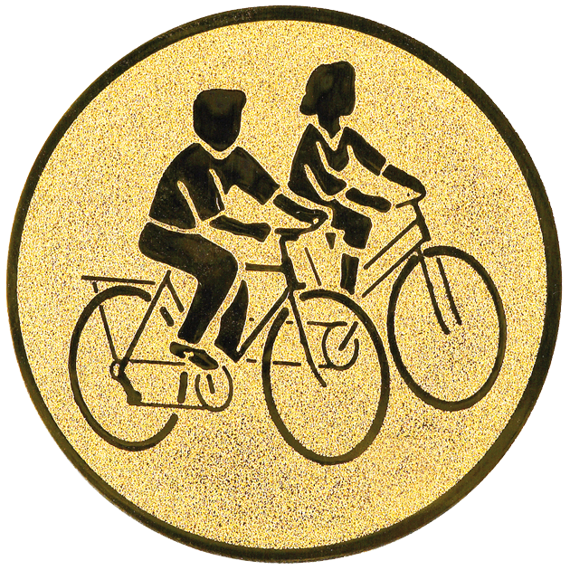 Sportafbeelding ø50 mm fietsen A2-072