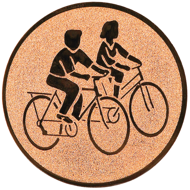 Sportafbeelding ø50 mm fietsen A2-072
