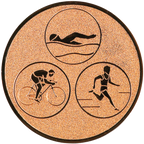 Sportafbeelding ø50 mm triatlon A2-074