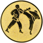Sportafbeelding ø50 mm karate A2-078