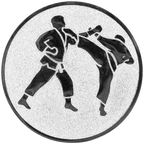 Sportafbeelding ø50 mm karate A2-078