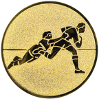 Sportafbeelding ø50 mm rugby A2-082