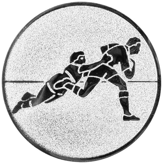 Sportafbeelding ø50 mm rugby A2-082