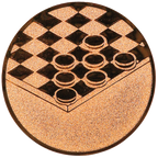 Sportafbeelding ø50 mm dammen A2-084