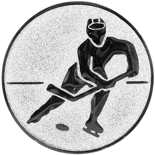 Sportafbeelding ø50 mm ijshockey A2-099
