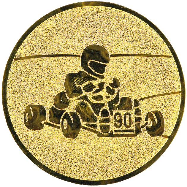 Sportafbeelding ø50 mm karting A2-119