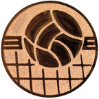 Sportafbeelding ø50 mm volleybal A2-139