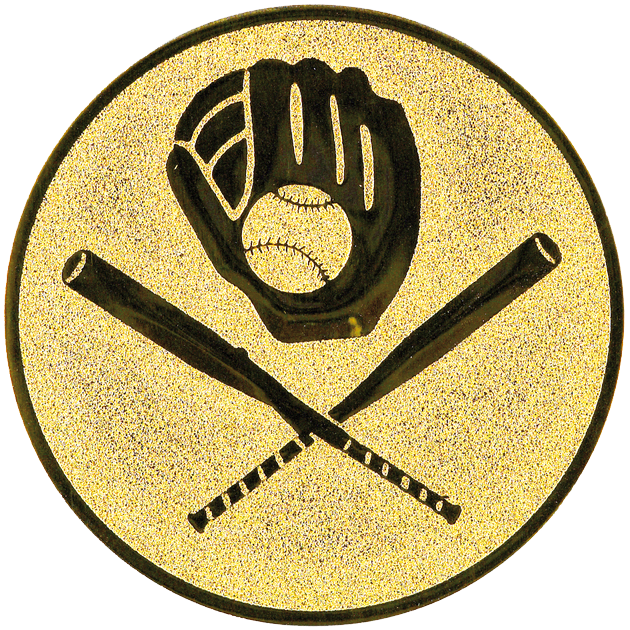Sportafbeelding ø50 mm honkbal A2-140