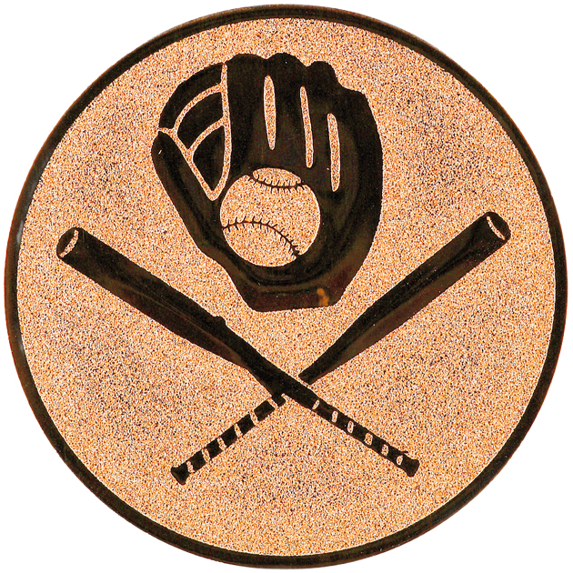 Sportafbeelding ø50 mm honkbal A2-140