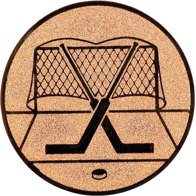 Sportafbeelding ø50 mm ijshockey A2-142