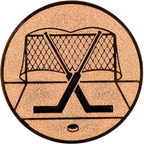 Sportafbeelding ø50 mm ijshockey A2-142