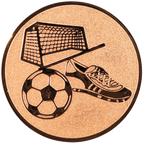 Sportafbeelding ø50 mm voetbal A2-143
