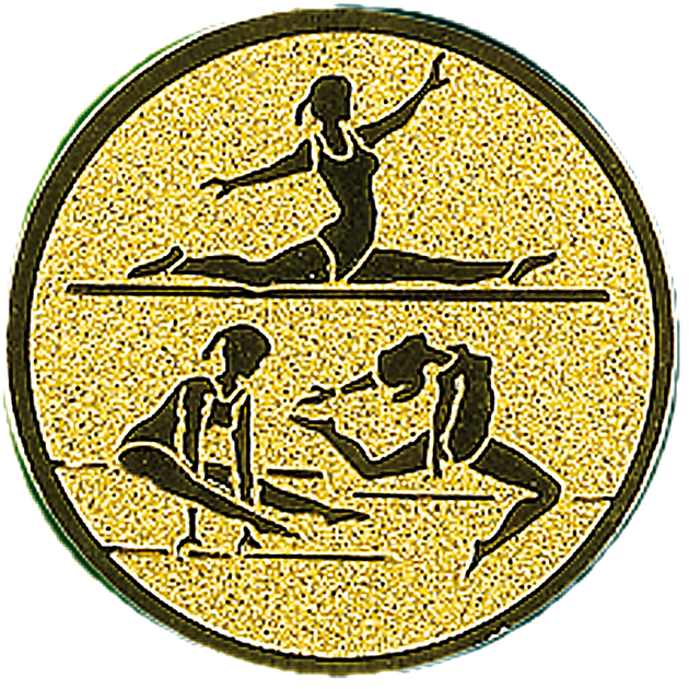 Sportafbeelding ø50 mm gymnastiek A2-151