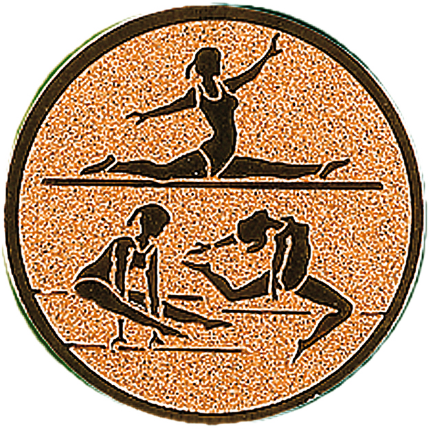 Sportafbeelding ø50 mm gymnastiek A2-151