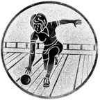 Sportafbeelding ø50 mm bowling A2-156