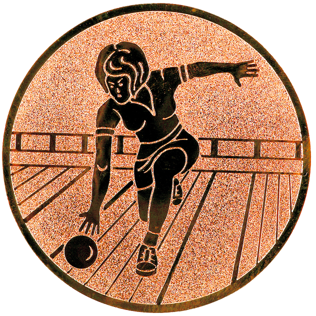 Sportafbeelding ø50 mm bowling A2-156
