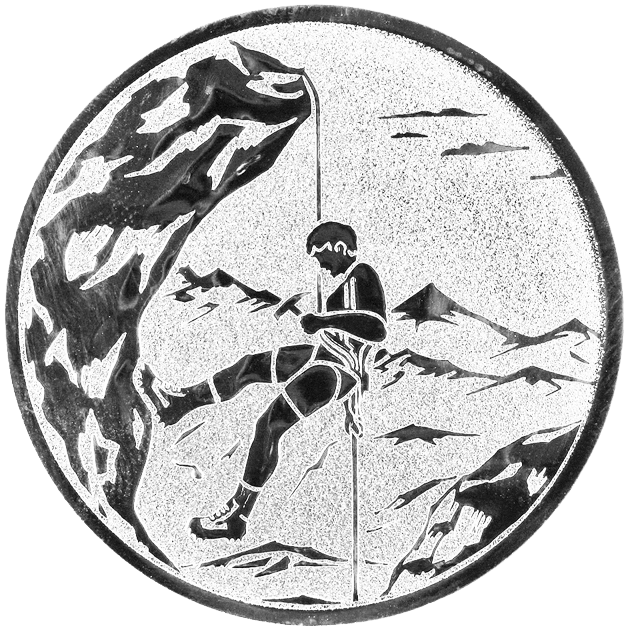 Sportafbeelding ø50 mm bergbeklimmen A2-161