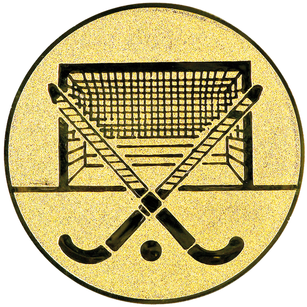 Sportafbeelding ø50 mm hockey A2-167