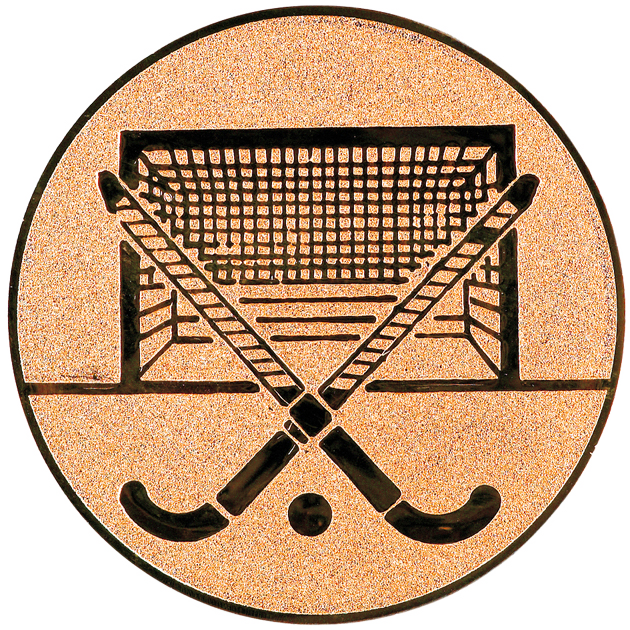 Sportafbeelding ø50 mm hockey A2-167