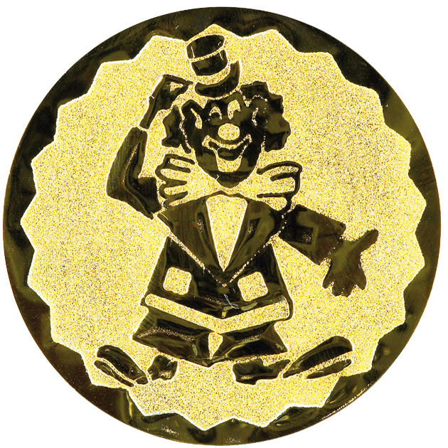Sportafbeelding ø50 mm carnaval A2-185