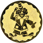 Sportafbeelding ø50 mm carnaval A2-185