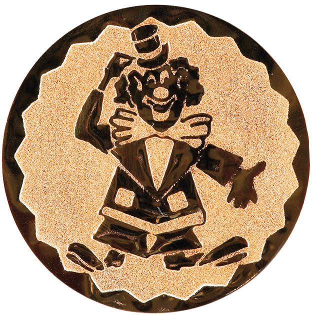 Sportafbeelding ø50 mm carnaval A2-185