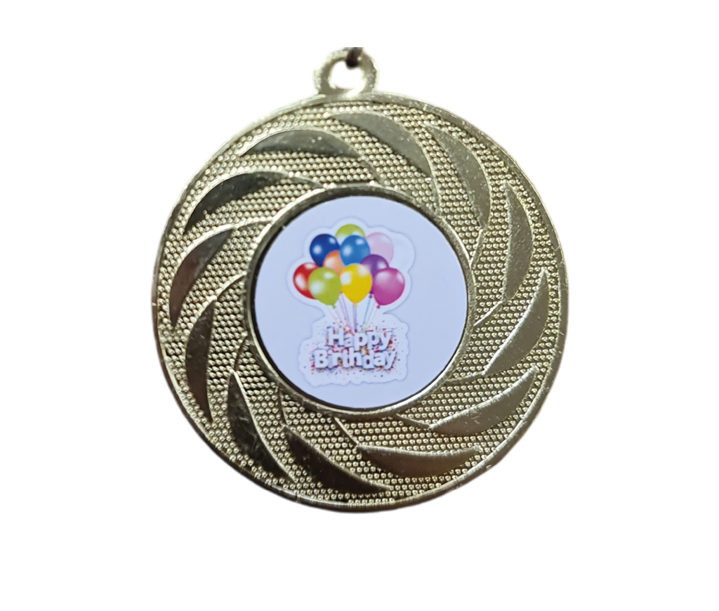 Verjaardagsmedaille ø50mm